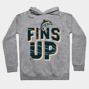 Fins Up - Miami dolphin Hoodie